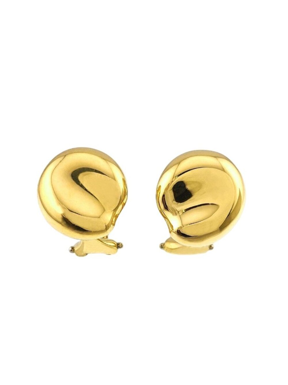 Tiffany & Co Nugget Earrings 18k Yellow Gold 750 Clip
